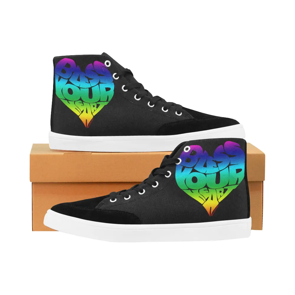BLESS YOUR HEART MEN'S HI-TOP SHOES