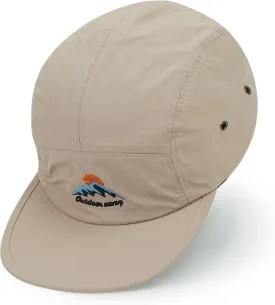 CLAPE Men's Snapback Hat 5 Panel Hat Women Flat Brim Embroidered Baseball Cap with Adjustable Straps Outdoor Camper Hat