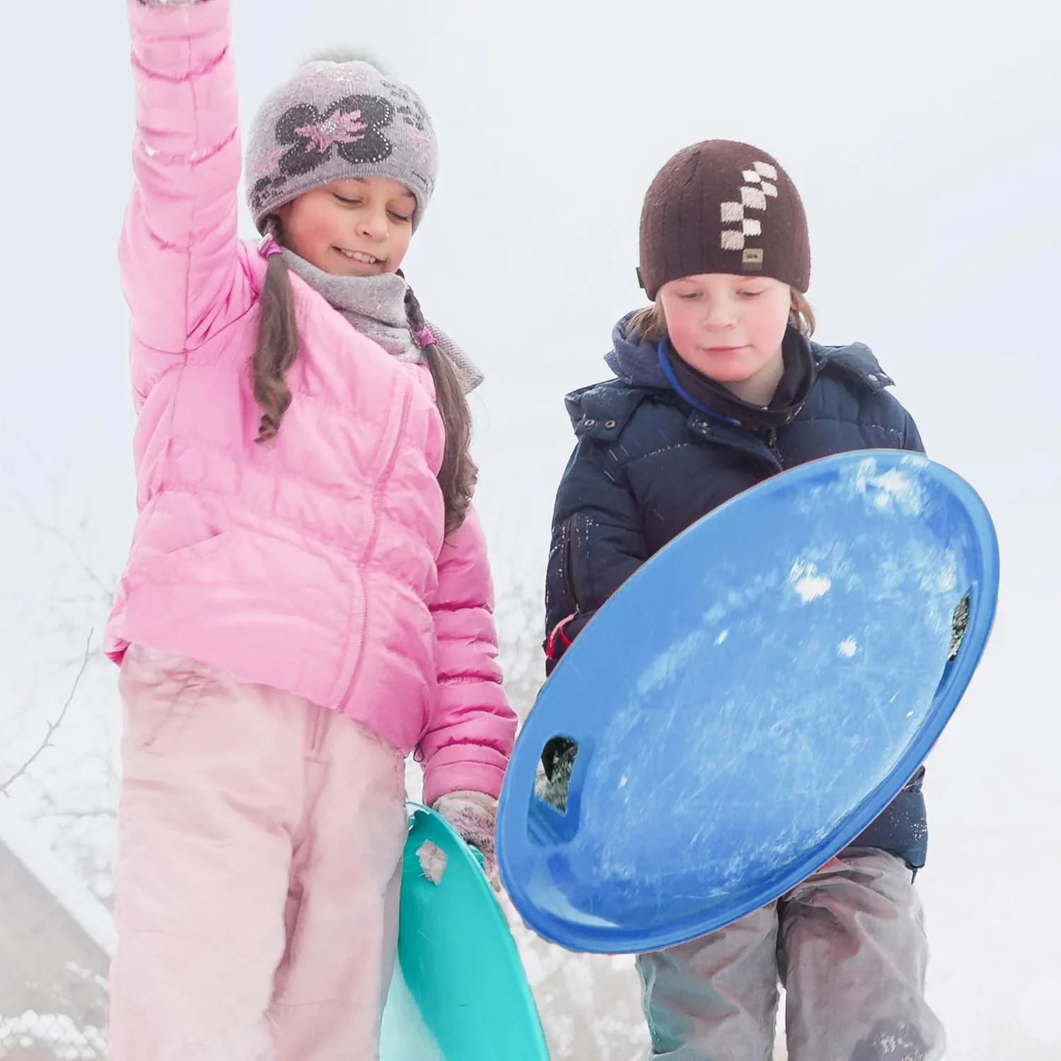 DREAM PAIRS Boys Girls Snow Boots Water-Resistant Outdoor Warm Cozy Anti-Slip Mid Calf Faux Fur Lining Insulated Winter Shoes for Little/Big Kids