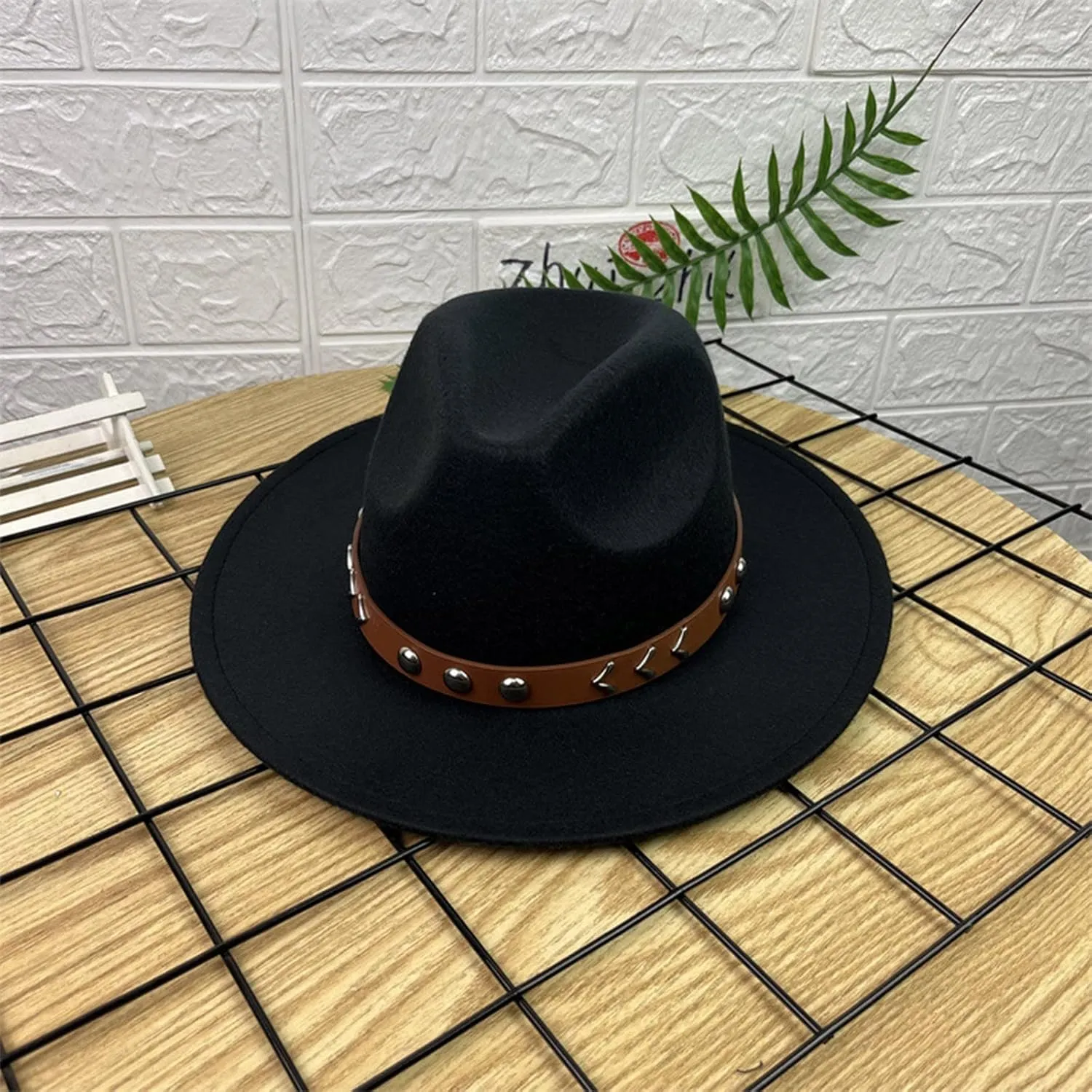 Fashionable Fedora Fedoras Men Wide for Women Dress Hat Women's and Hats Baseball Cap Fashion Cowboy Hat for Infant Boy