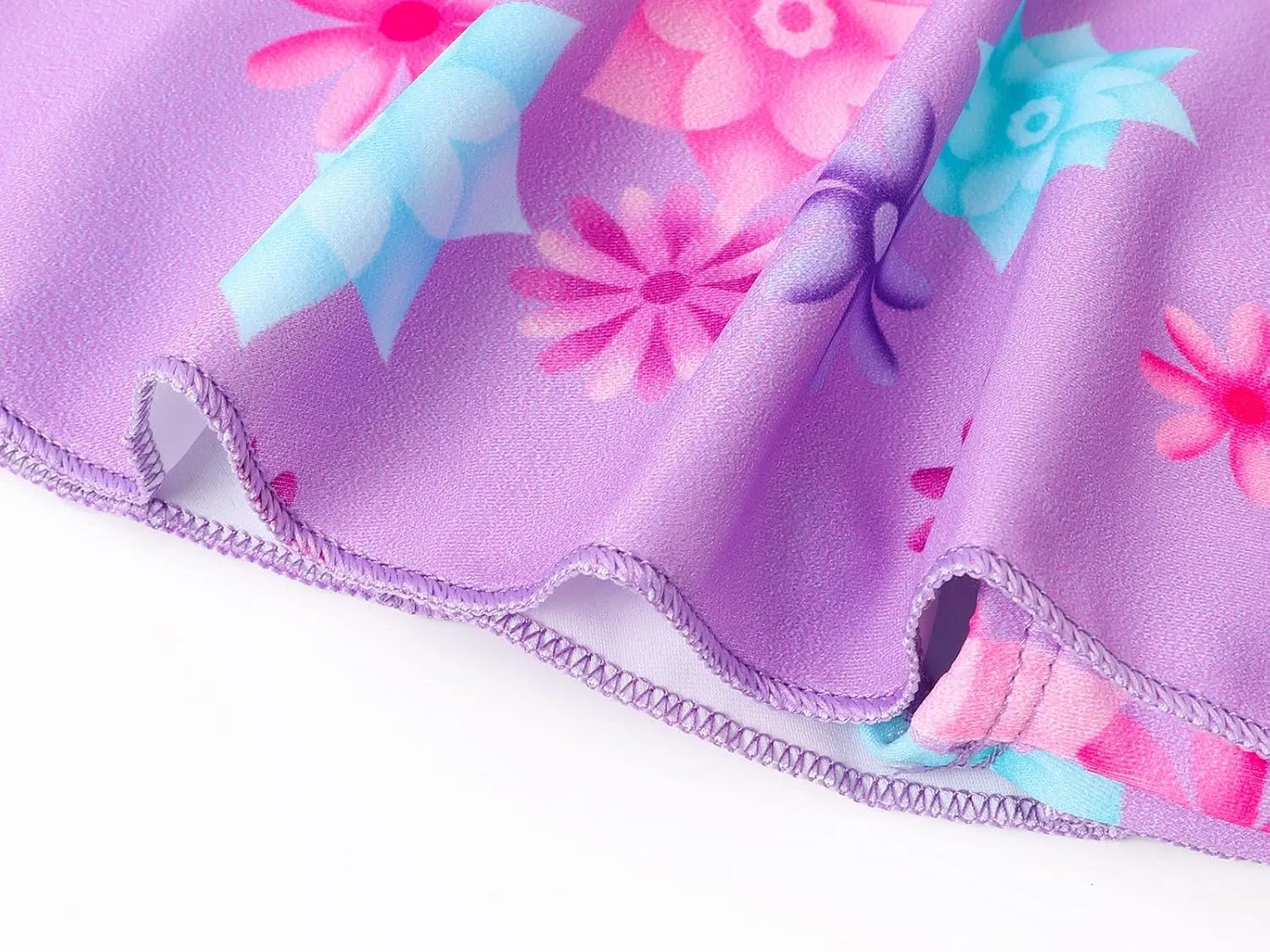 Jurebecia Girls 2 Pieces Swimsuit Princess Bikini Bathing Suit Tankini Magic Family Adventure Swimwear