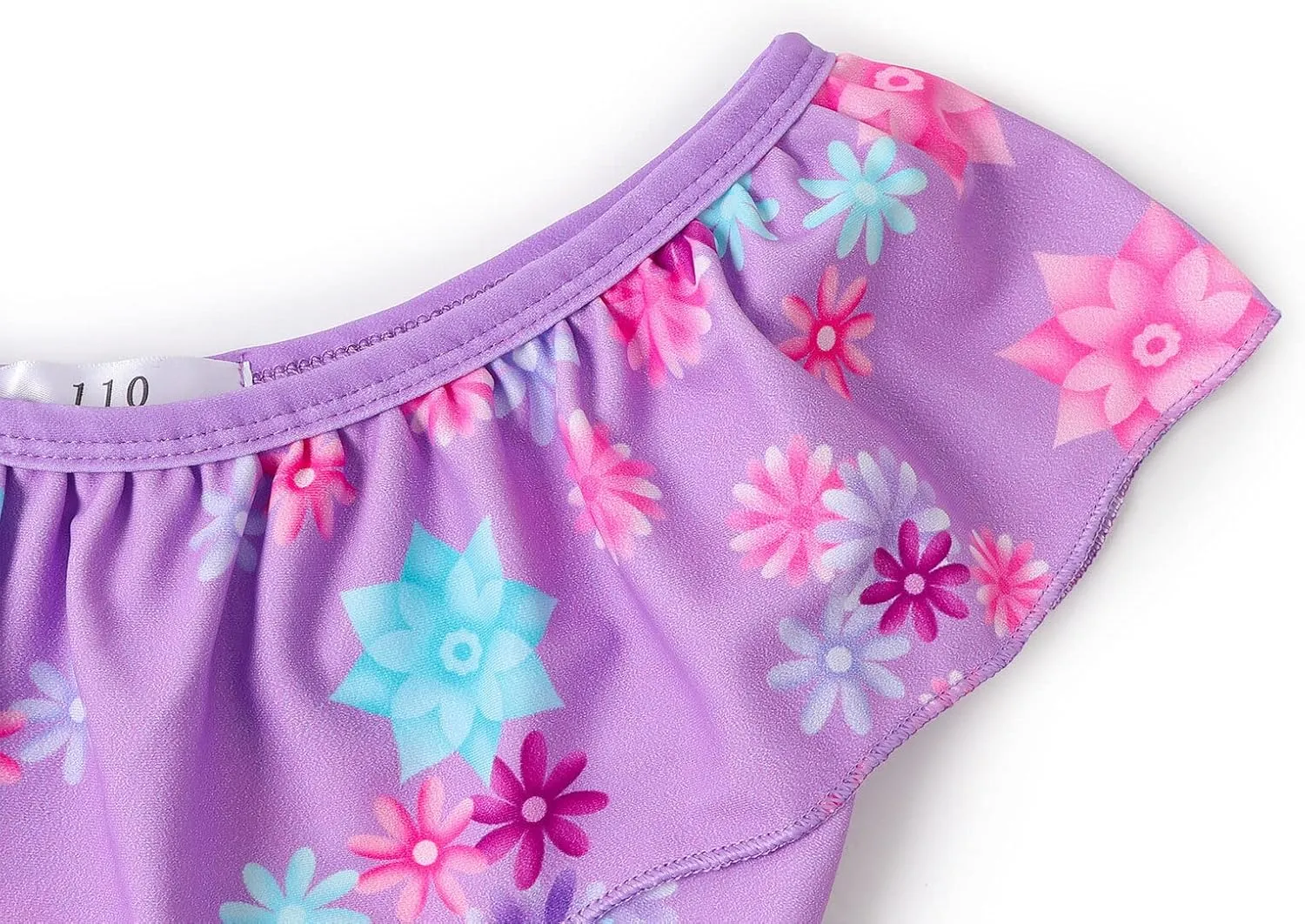 Jurebecia Girls 2 Pieces Swimsuit Princess Bikini Bathing Suit Tankini Magic Family Adventure Swimwear