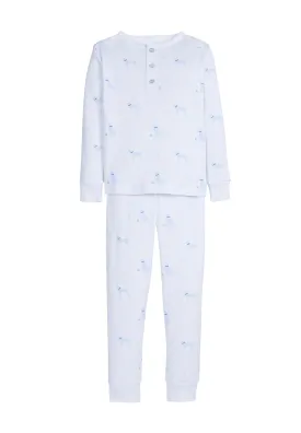 Little English Boy Printed Jammies 5009