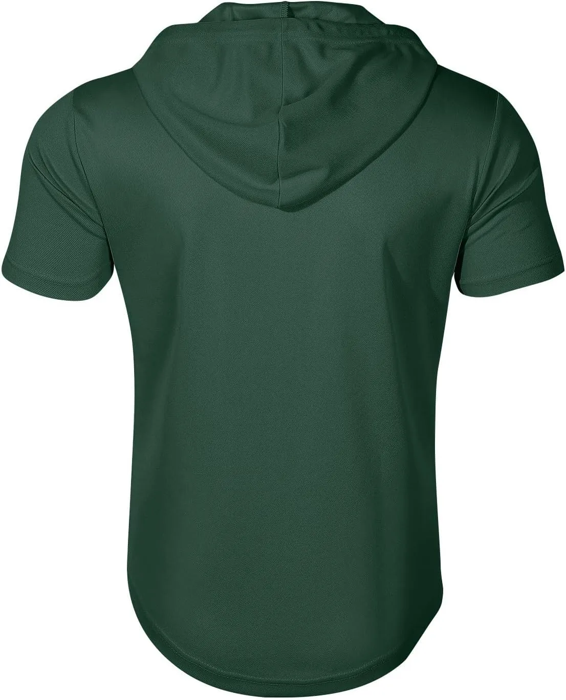 Mens Tactical Full Zip Hoodies Short Sleeve Hooded Cargo Workout Outdoor Sweatshirt with Pockets