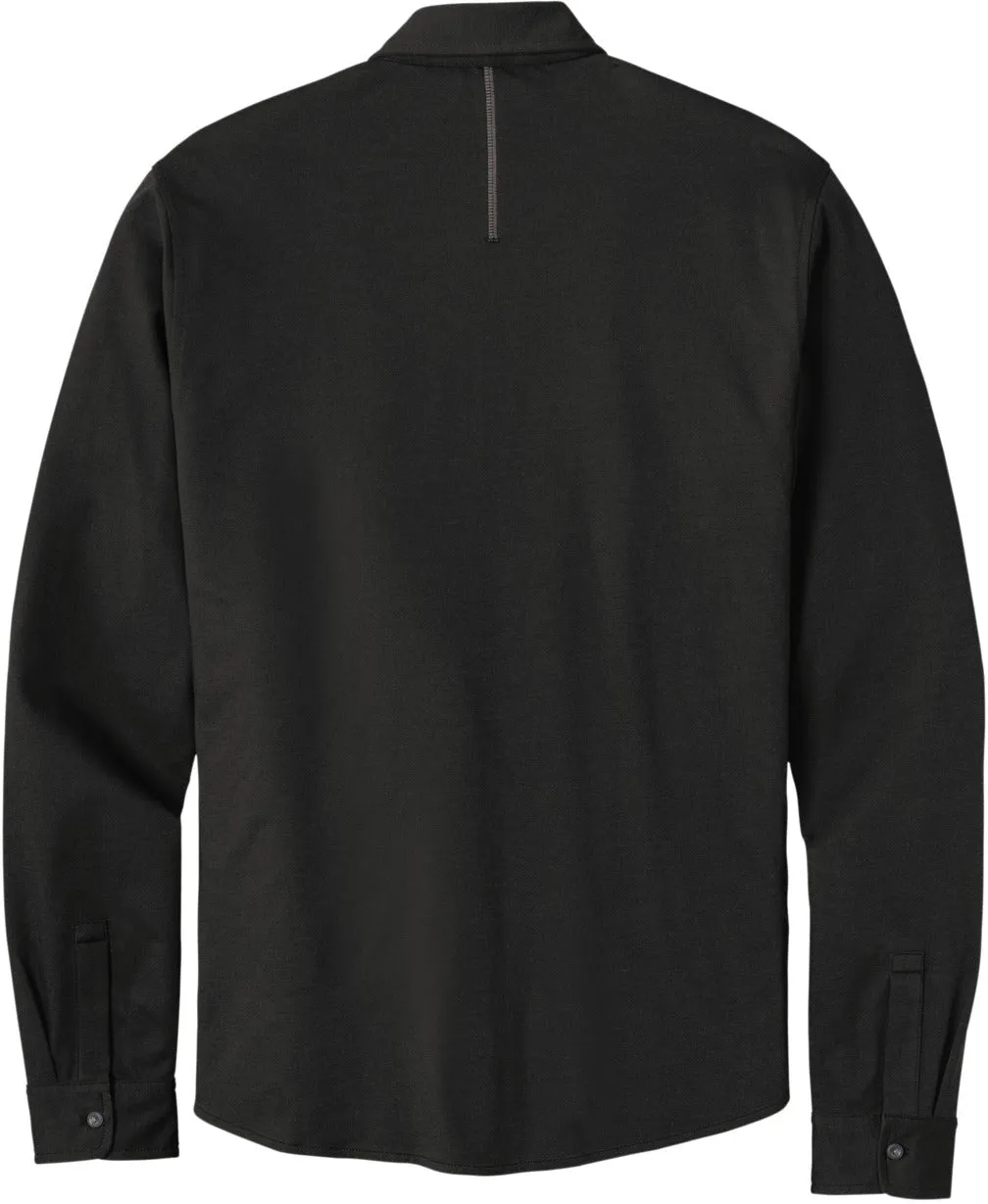 OGIO Code Stretch Long Sleeve Button-Up
