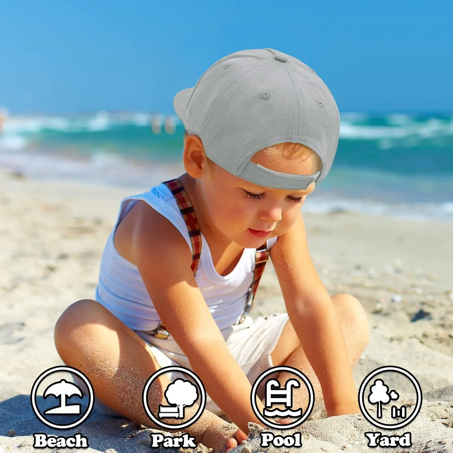 Sarfel Toddler Baseball Cap - Boys & Girls Infant Trucker Hat