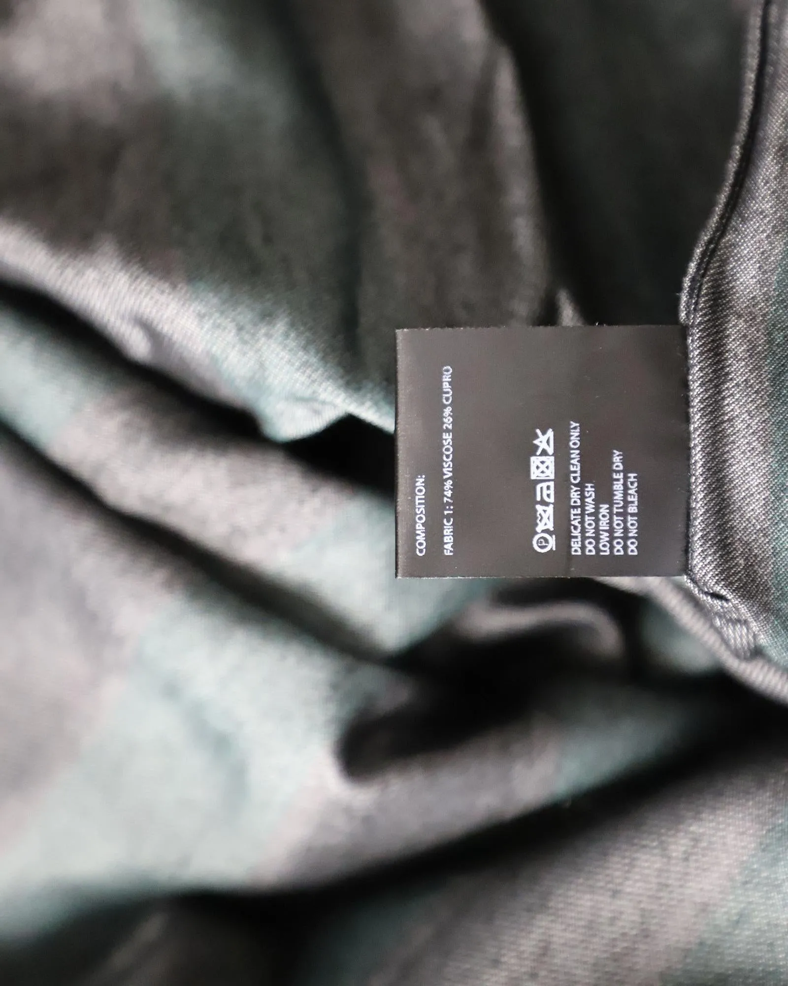 Striped Dress in Green Viscose