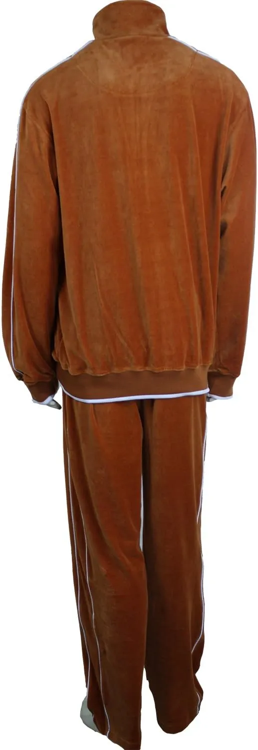 Sweatsedo Mens Velour Tracksuit