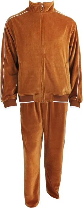 Sweatsedo Mens Velour Tracksuit