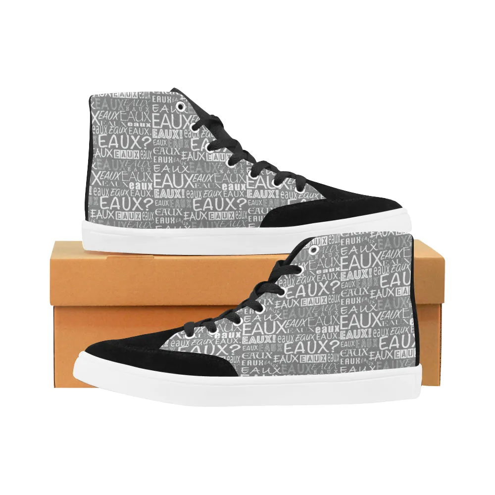 WHITE ALLEAUXVER WOMEN'S HI-TOP SHOES