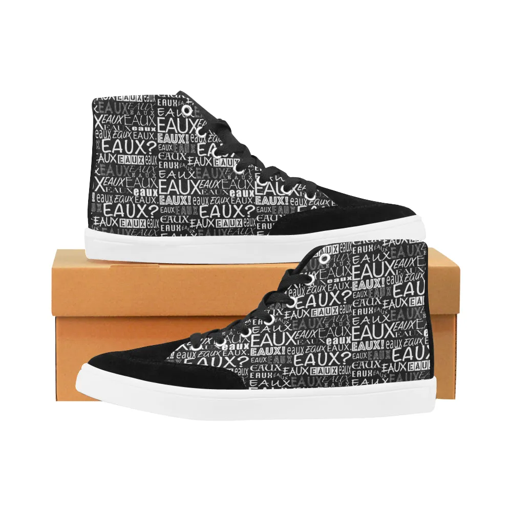 WHITE ALLEAUXVER WOMEN'S HI-TOP SHOES
